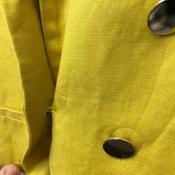 Mng yellow crop blazer jacket xxs - Picture 5 of 7